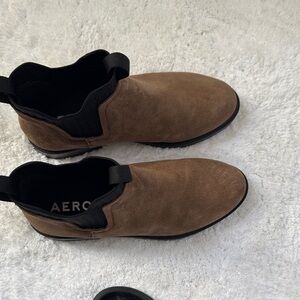 Brown Suede women’s booties